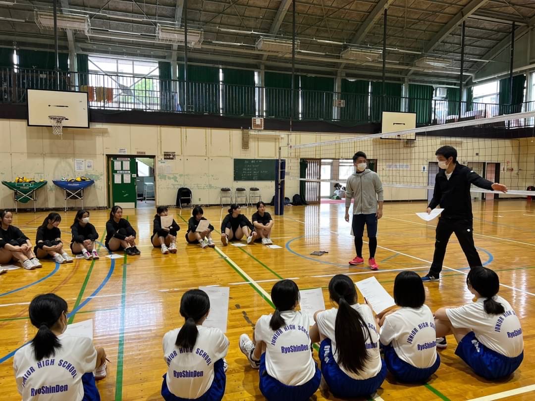 JC バレー　太もも 中学女子バレーボール メディカルチェック・トレーニング・ストレッチ指導 サポート活動報告 - 足立慶友整形外科