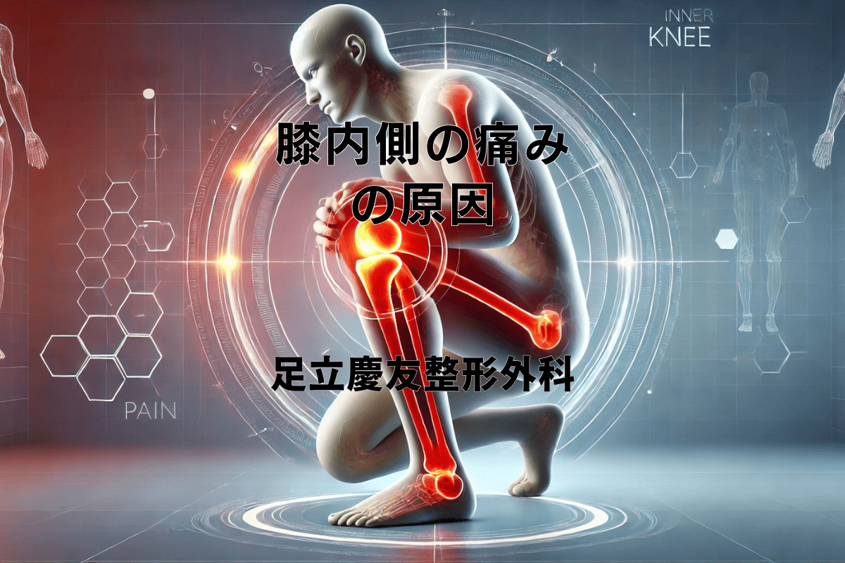 膝内側の痛み原因を解説 - 無理なく対処するために必要な知識 - 足立慶