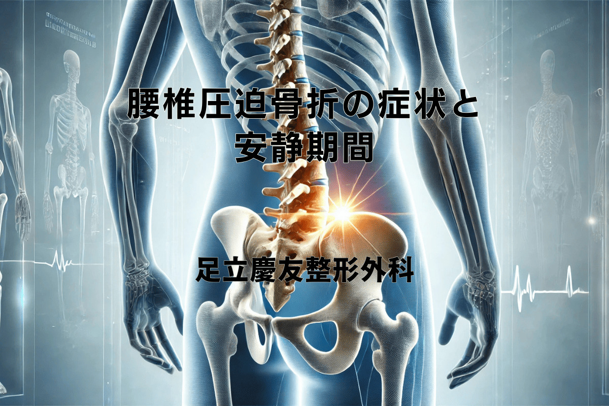 腰椎圧迫骨折の症状と安静期間｜高齢者の注意点 - 足立慶友整形外科
