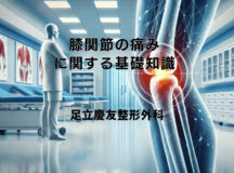 膝関節の痛みに関する基礎知識 – 症状と原因