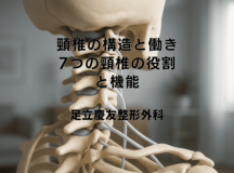 頸椎の構造と働き｜7つの頸椎の役割と機能