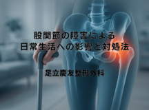 股関節の障害による日常生活への影響と対処法