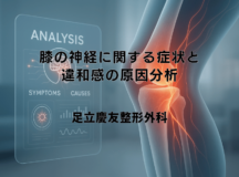 膝の神経に関する症状と違和感の原因分析