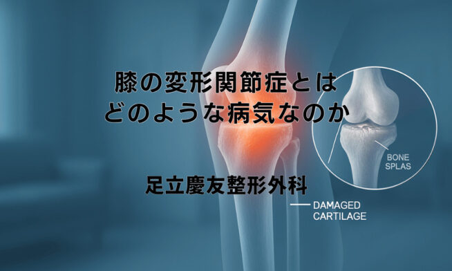 膝の変形関節症とはどのような病気なのか