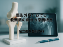 整形外科における股関節の痛みの原因特定