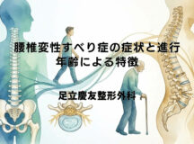 腰椎変性すべり症の症状と進行｜年齢による特徴