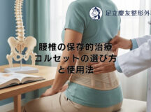 腰椎の保存的治療｜コルセットの選び方と使用法