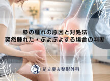 膝の腫れの原因と対処法｜突然腫れた・ぶよぶよする場合の判断