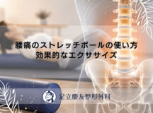 腰痛のストレッチポールの使い方｜効果的なエクササイズ